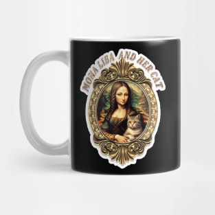 Mona Lisa and her cat Mug